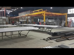 Jalur Lapisan Serbuk untuk Berbagai Ukuran Profil Aluminium