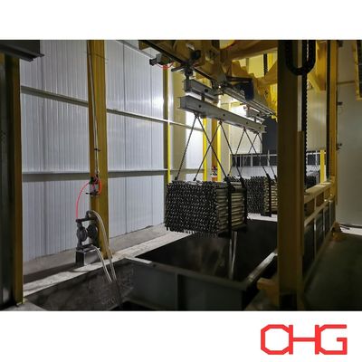 Bagian Struktural Perlengkapan Semprot Mesin Lapisan Otomatis Penuh Lini Lukisan Basah