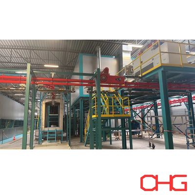 Harga yang bagus Plating Electrophoretic Equipment E Coating KTL EPD Produksi Line Disesuaikan on line