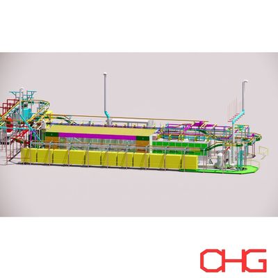 Harga yang bagus Automatic Electrophoresis/Electrophoretic Coating Pretreatment Line on line