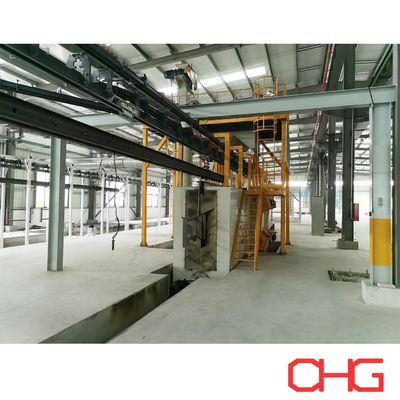 Harga yang bagus Sistem Lapisan Lini Produksi Lapisan Serbuk Elektrostatik Disesuaikan on line