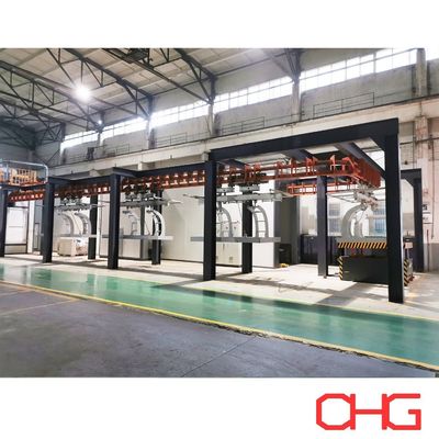 Harga yang bagus Sistem Conveyor Heavy-Duty Overhead P F yang dapat disesuaikan untuk bahan berat dengan posisi yang tepat on line