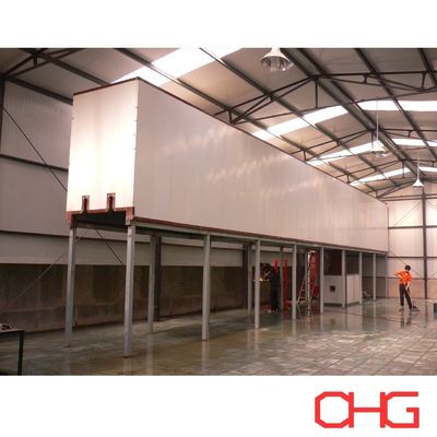 Harga yang bagus Peralatan Semprot Plastik Otomatis Gaya Jembatan Profesional Serbuk Pengeringan Polimerisasi Oven dengan Sistem Conveyor on line