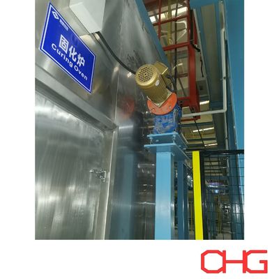 Harga yang bagus PLC Control Unit Top-Loading Powder Coating Curing Oven for Customized Polymerization Drying Batch Oven on line
