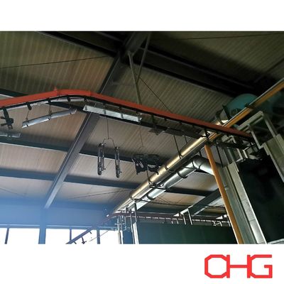 Lini Pengecatan/Pelapisan Elektroforetik Otomatis Data Teknis yang Disesuaikan untuk Suku Cadang Aluminium