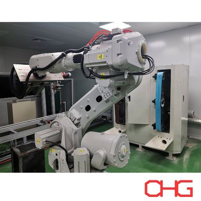 Harga yang bagus Carbon Steel Sheet Powder Coating Line Otomatis Dengan Robot Polish Equipment on line