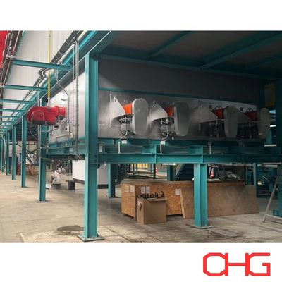 Elektrophoretic Equipment E-Coating Production Line dengan kustomisasi dan Plating Coating Machine KTL/EPD