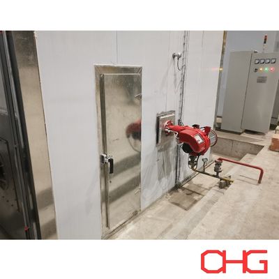 Harga yang bagus PLC Control Unit kustomisasi Bagian Struktural Baja Karbon Lapisan Mesin Cat Line untuk Frame Disesuaikan on line