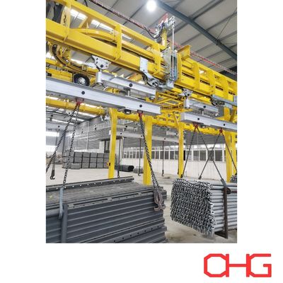 Harga yang bagus Lini Pengecatan Basah Bagian Struktural dengan Kontrol PLC dan Sistem Konveyor yang Disesuaikan on line