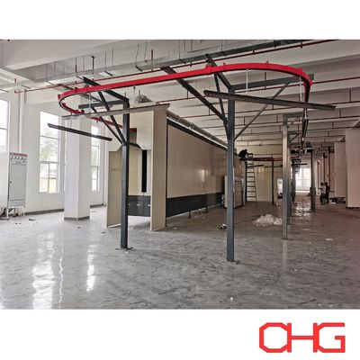 Customized Powder Coating Production Line for Acrylic Boards Disesuaikan dan Unit Kontrol PLC