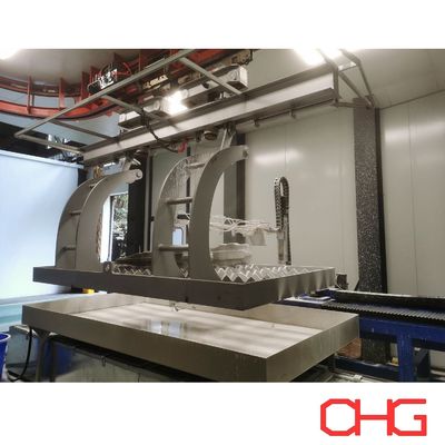 Heavy Machinery Parts Liquid Wet Painting Spraying Production Line with Manual Method Type Hardware Spraying Equipment