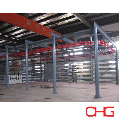 Baris produksi lapisan bubuk yang disesuaikan dengan sistem pemulihan bubuk dan perubahan warna