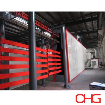 Harga yang bagus Baris Produksi Lapisan Bubuk yang Disesuaikan dengan Sistem Conveyor Bebas Daya on line