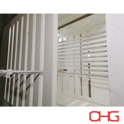 Peralatan penyemprotan perangkat keras jalur produksi lapisan bubuk elektrostatik otomatis