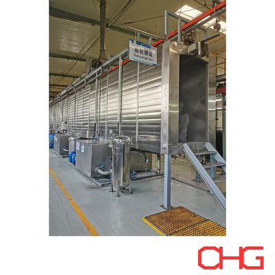 Harga yang bagus Peralatan Pra-pengolahan Permukaan Logam Sistem Semprot Untuk Powder Coating Line Produksi on line