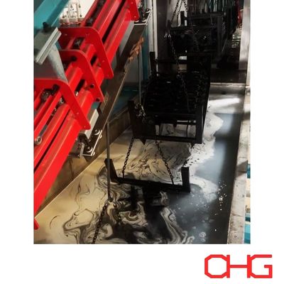 PLC Control Dipping Peralatan Pra-pengolahan Disesuaikan Untuk Powder Coating Line Produksi