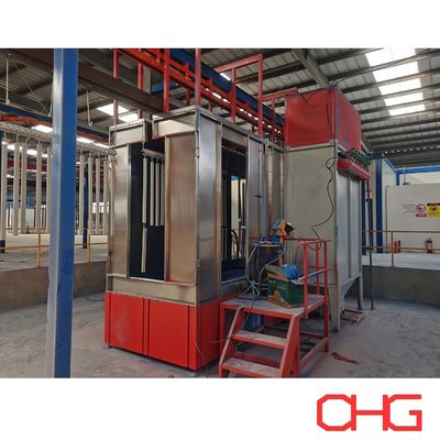 Jalur Lapisan Serbuk Otomatis Dengan Layanan Pasca Penjualan Panduan Pemasangan Peralatan