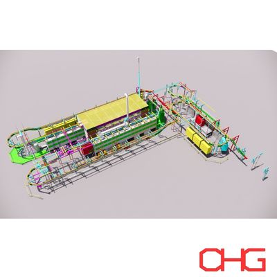 kualitas Metal Substrate Electrophoresis Electrophoretic Coating Line Dengan Opsi Kustomisasi pabrik