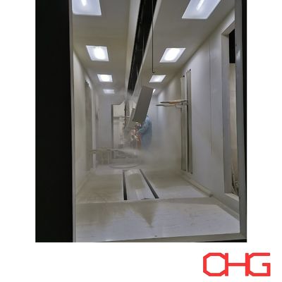 Jalur produksi pelapis bubuk untuk sistem pelapis