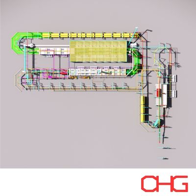 Harga yang bagus Custom Dipping Pre-treatment Line Electrophoresis Elektrophoretic KTL EPD Coating Line on line