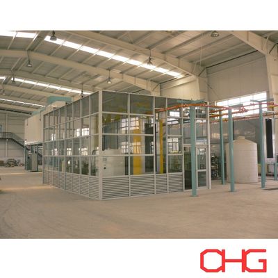 Harga yang bagus Stand Lapisan Otomatis untuk Peralatan Lapisan Serbuk PVC PP Baja Rinsing on line