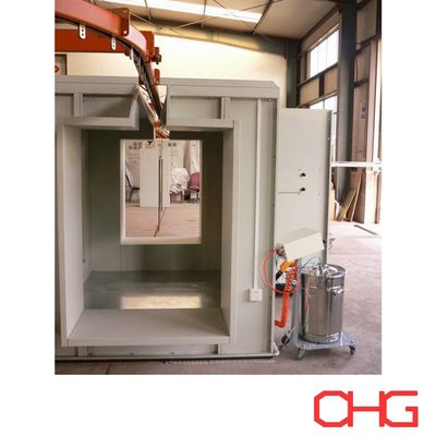 Harga yang bagus Manual Powder Coating Spray Booth dengan Efisiensi Transfer Tinggi dan Kontrol Presisi on line