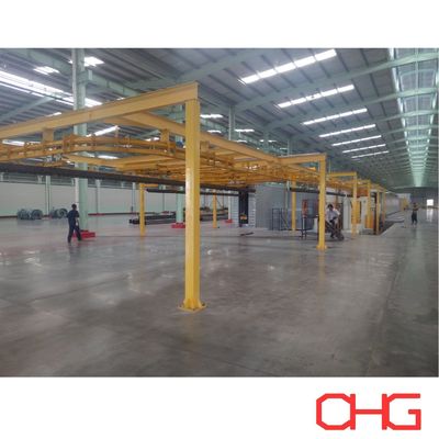 Harga yang bagus Customization Powder Coating Line untuk profil aluminium yang dibuat dengan semua peralatan on line