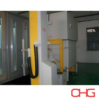 Industrial Manual Powder Coating Line with Conveyor System Carbon Steel Spray Booth and Curing Oven for Flexible Production