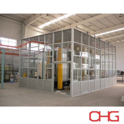 Harga yang bagus Stasiun Lapisan Serbuk Baja Karbon Baja PVC Batang Cat Semprot Otomatis on line