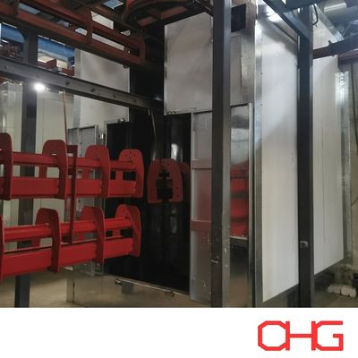 Lini Produksi Lapisan Bubuk untuk Jalur Conveyor Solusi yang dapat disesuaikan untuk kebutuhan produksi Anda