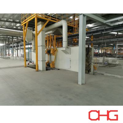 Harga yang bagus Garis Pelapisan Serbuk Otomatis yang Disesuaikan Menggabungkan Penyemprotan Elektrostatis dan Pelapisan Manual untuk Efisiensi Produksi Tinggi on line