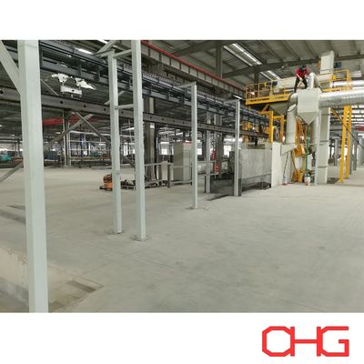 Lini Lapisan Serbuk Untuk Bagian Logam Lini Produksi Otomatis Untuk Berbagai Ukuran Dan Bentuk Desain Disesuaikan Untuk Kebutuhan Anda