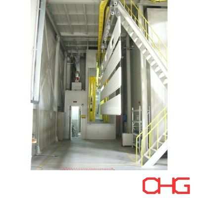 Peralatan Lapisan Serbuk Kabinet Kontrol Listrik Besi Dengan Metode Otomatis