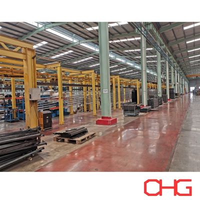 Peralatan Lapisan Serbuk Elektrostatik Untuk Profil Aluminium PLC Control Unit