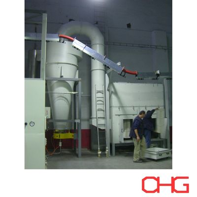 Harga yang bagus Upgrade Your Powder Coating Line with Professional Fast Color Change Big Cyclone Recovery System on line