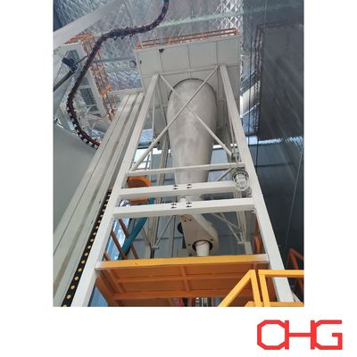 Harga yang bagus Automatic Electrostatic Powder Coating Line Sistem Lapisan Serbuk Otomatis Dibuat di Cina on line