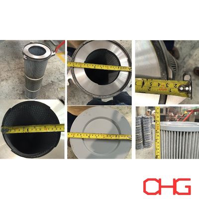 Harga yang bagus Polyurethane Spun Bonded Medium Filter Cartridge Dalam Powder Coating on line