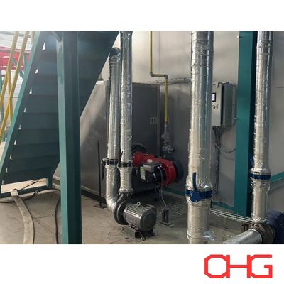 kualitas Penukar panas minyak/listrik/gas untuk jalur produksi pelapis pabrik