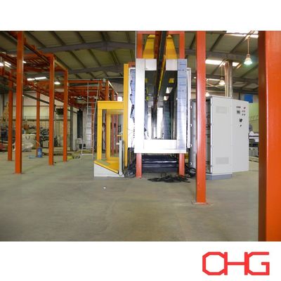 Harga yang bagus Jalur produksi lapisan bubuk profesional dengan peralatan penyemprotan perangkat keras yang disesuaikan dan senapan semprotan elektrostatik on line