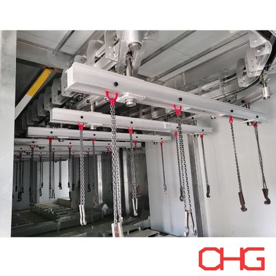 Harga yang bagus Daya Overhead Dan Sistem Conveyor Gratis Routing Fleksibel Desain Jalur Ganda on line