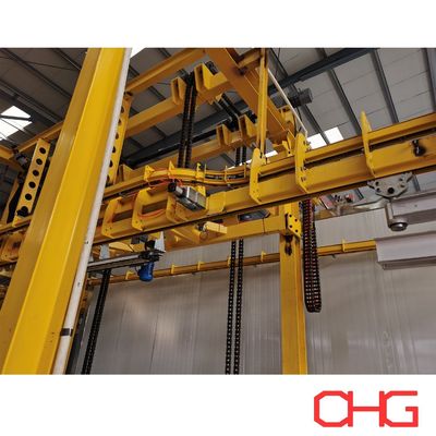 Harga yang bagus Otomatis yang dapat disesuaikan Powder Coating Booth Pre-treatment Spray System Power Wash on line