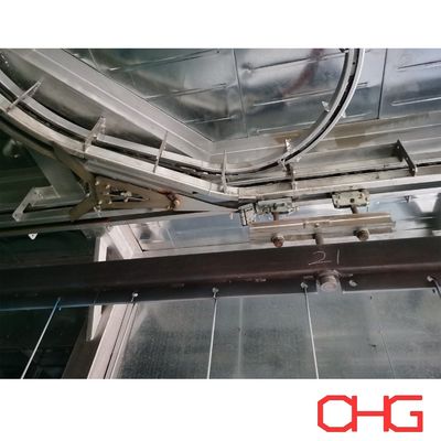 Harga yang bagus Sistem Konveyor Overhead Power and Free yang Disesuaikan untuk Lini Produksi Pelapisan Pemasangan Peralatan Pemandu yang Disesuaikan on line